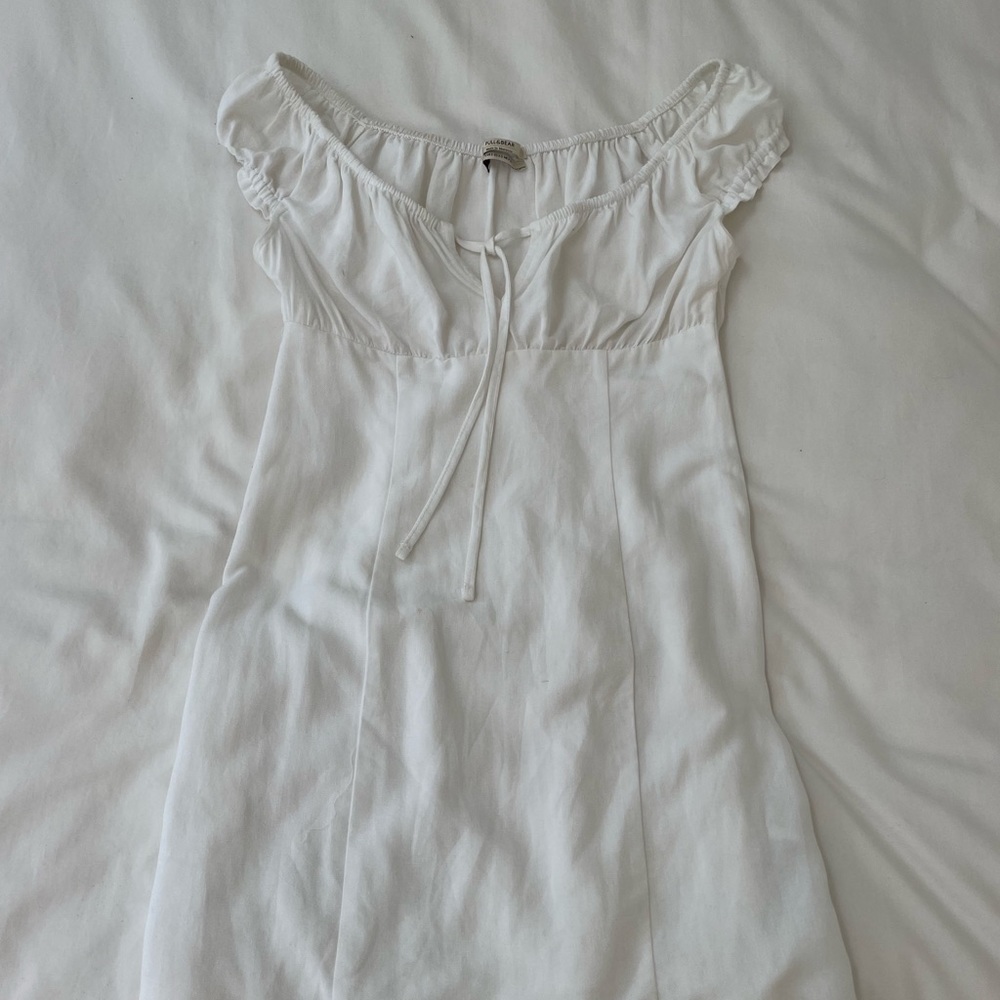 Pull & Bear White Sundress, S